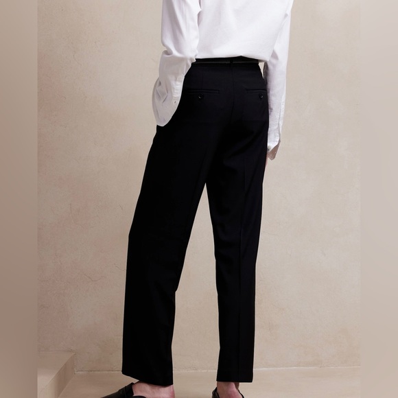 Sculpted Straight Pant-Black - Picture 2 of 4